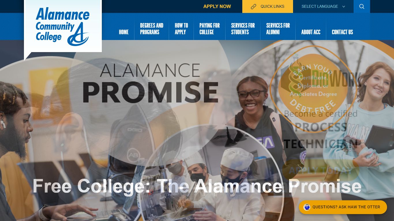 About ACC - Alamance Community College